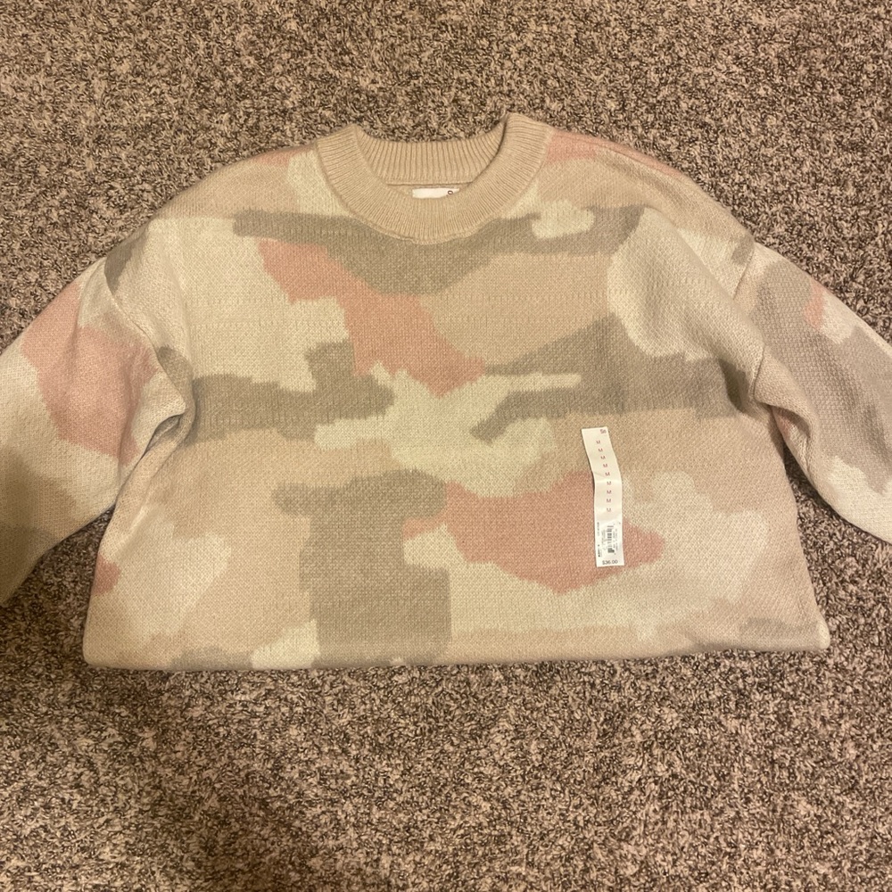 Camo Sweater